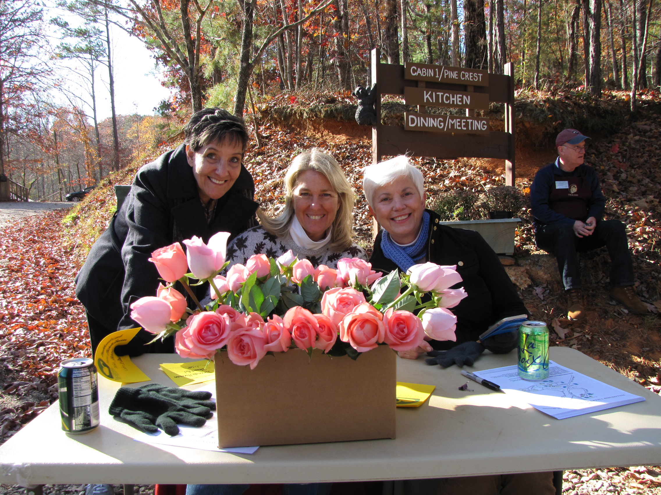 TI RetreatTeam special welcome for retreat ladies.