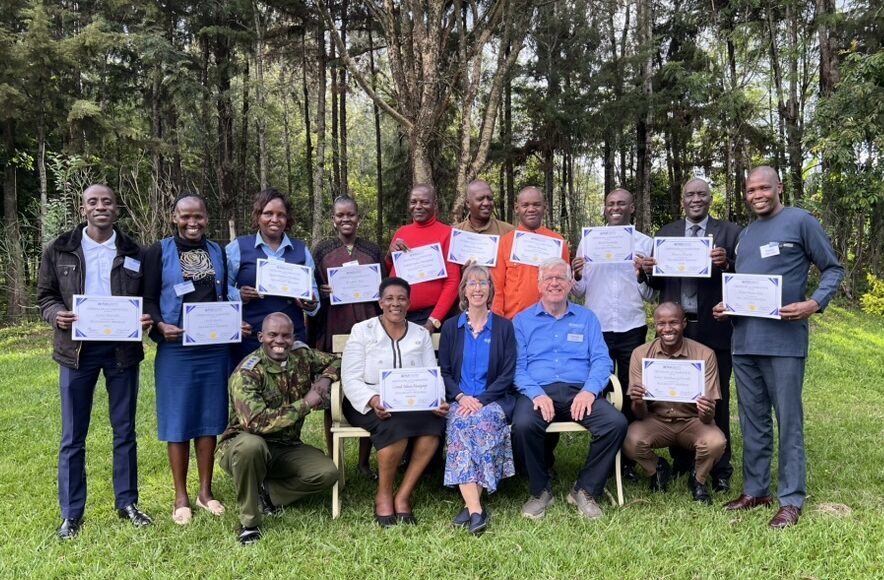 Kenya Police Chaplain's TI Training