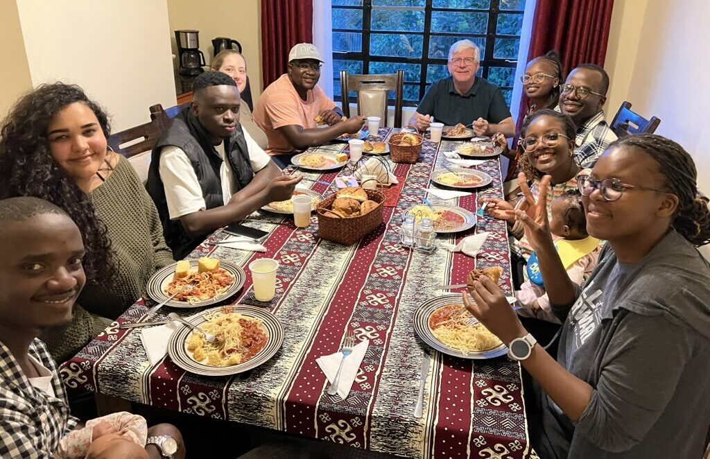 Young Marrieds ministry monthly group meeting